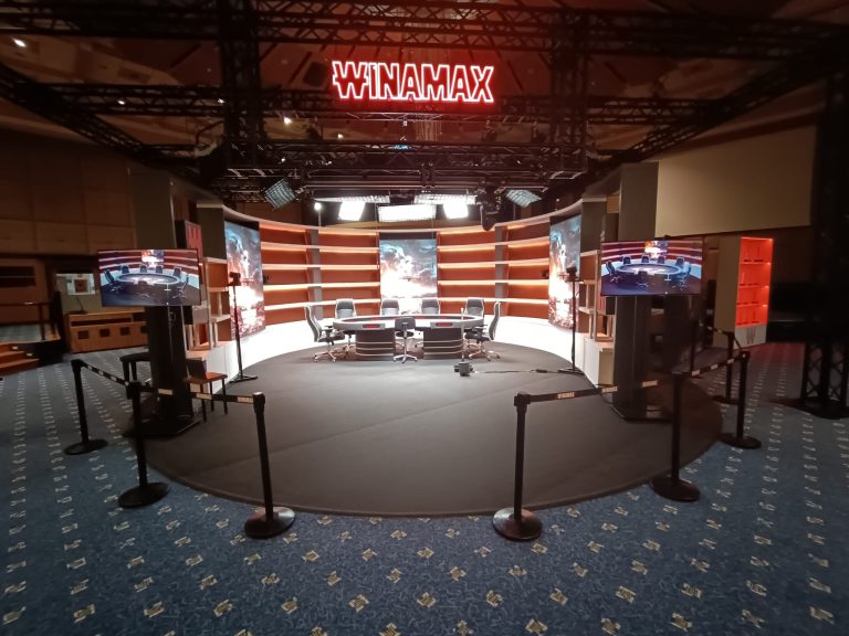 Plató audiovisual montado por Sincrovisual