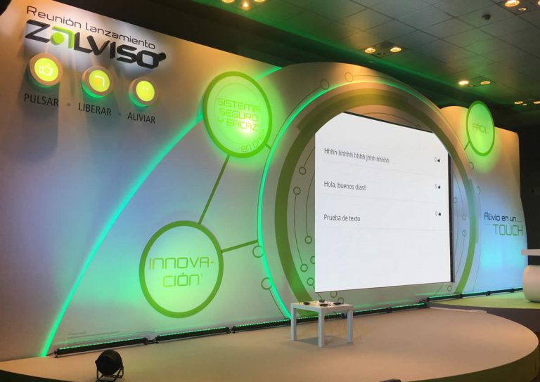 Producción técnica de evento Sincrovisual