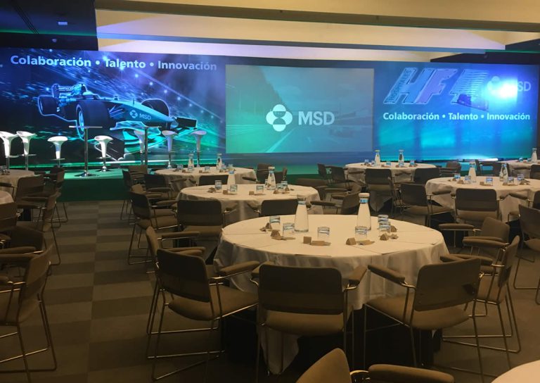 Producción técnica de evento Sincrovisual