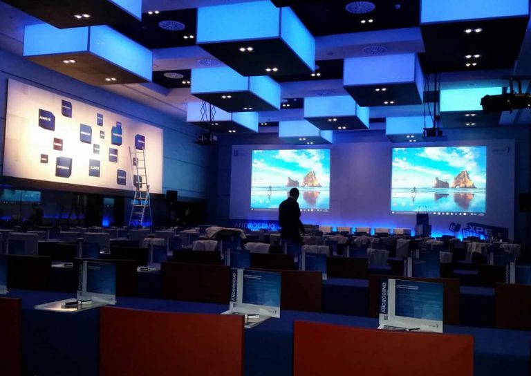 Producción técnica de evento Sincrovisual