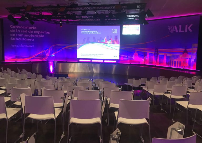 Producción técnica de evento Sincrovisual